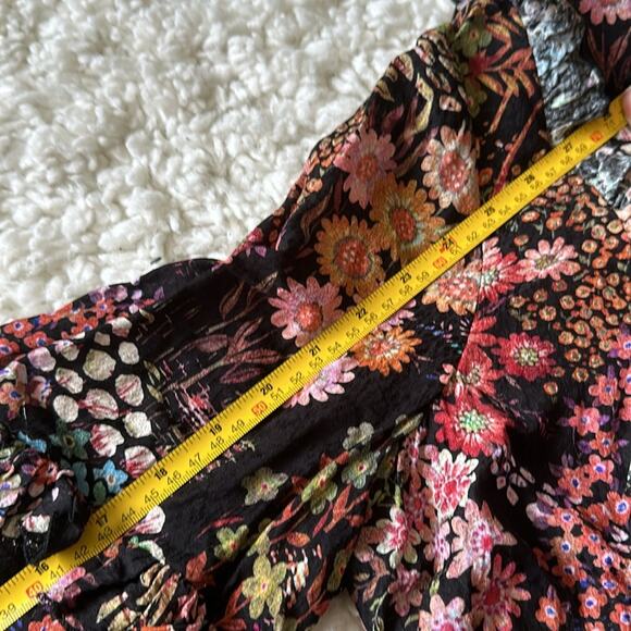 Ted Baker Hendria Mini Dress Bohemian Floral Girly Summer Flowy Fun ST5 - Picture 13 of 15